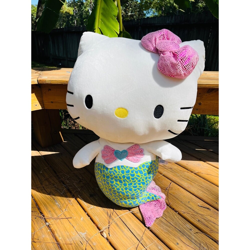 Giant Hello Kitty Plush 34” huge cute soft